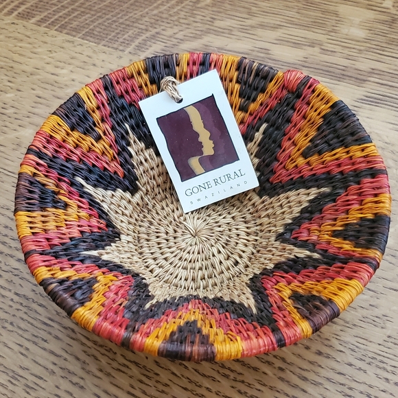 Gone Rural Swaziland Woven Bowl - Picture 1 of 5